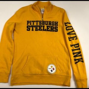 Victoria Sectret Pink Steelers sweater